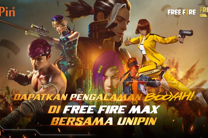 UniPin officially presents a top-up option for the game Free Fire Max