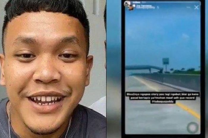Sopir Vanessa Angel dan Bibi Andriansyah bernama Tubagus Joddy