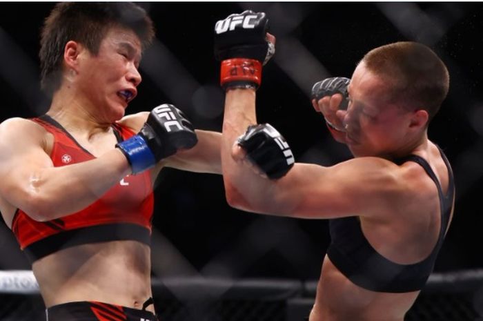 Duel Rose Namajunas vs Zhang Weili di UFC 268, Minggu (7/11/2021) WIB di Madison Square Garden, New York.
