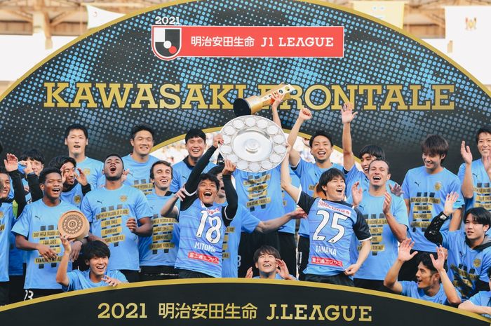 Kawasaki Frontale, juara Liga Jepang 2021.