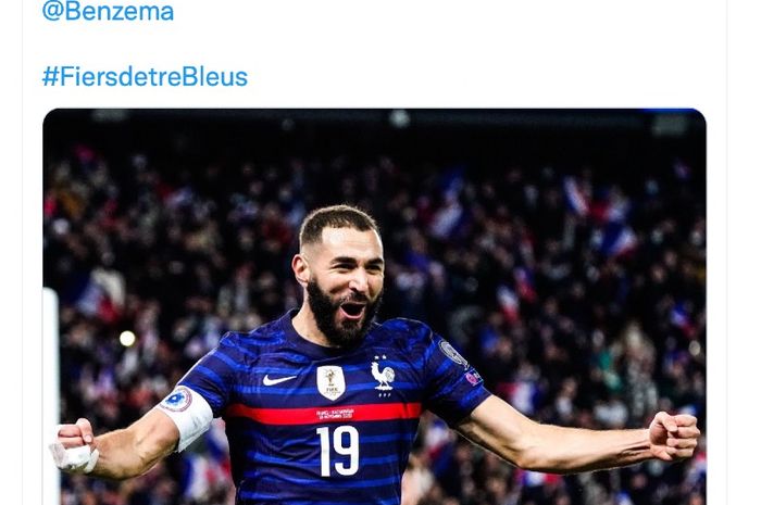 Penyerang Prancis, Karim Benzema