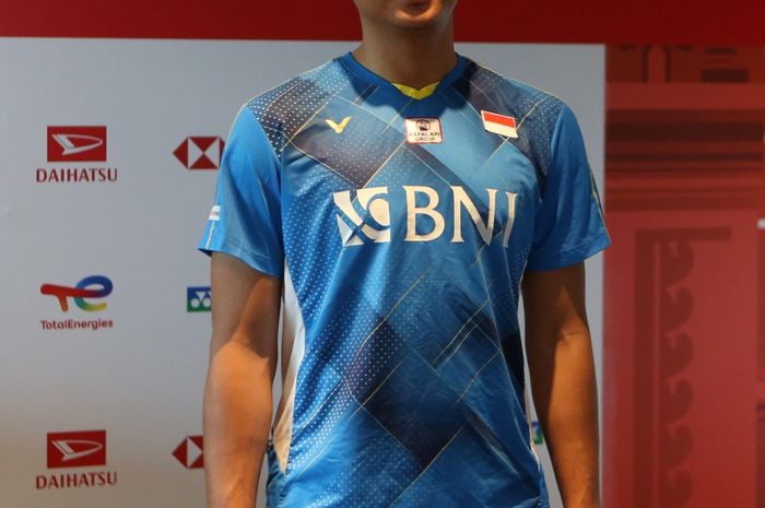 Pemain bulu tangkis nomor ganda campuran Indonesia, Praveen Jordan, di Hotel Westin, Nusa Dua, Bali jelang turnamen Indonesia Masters 2021
