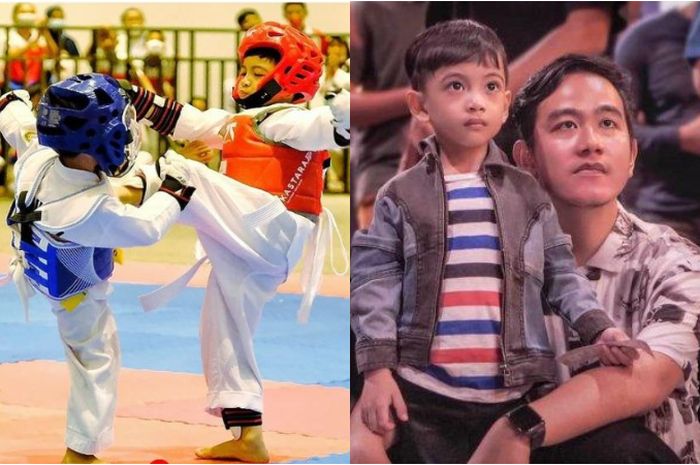 Cucu Presiden Jokowi Jan Ethes Sangar Sabet Juara 1 Lomba Taekwondo 