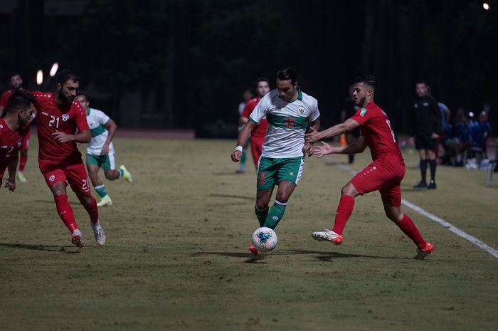 Laga uji coba timnas Indonesia Vs Afghanistan, di Stadion Gloria, Antalya, Turki pada Selasa (16/11/2021)