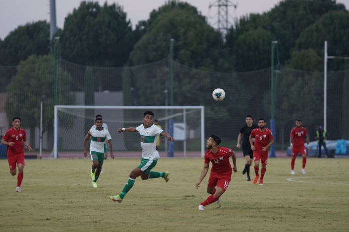 Laga uji coba timnas Indonesia Vs Afghanistan, di Stadion Gloria, Antalya, Turki pada Selasa (16/11/2021)