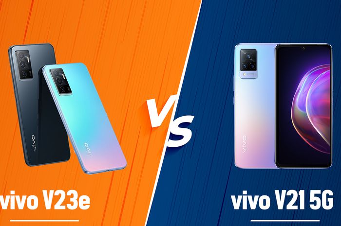 vivo v23e vs v21 5g