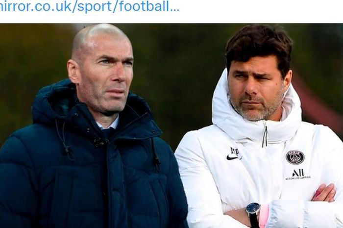 Menurut eks striker Tottenham Hotspur, Robbie Keane, Zinedine Zidane kandidat menonjol pelatih baru Manchester United ketimbang Mauricio Pochettino.