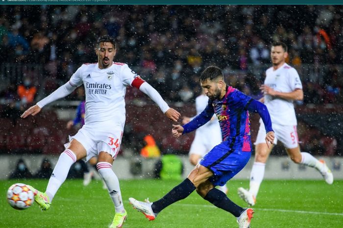 Barcelona dan Benfica bermain imbang 0-0 pada matchday kelima Grup E Liga Champions.