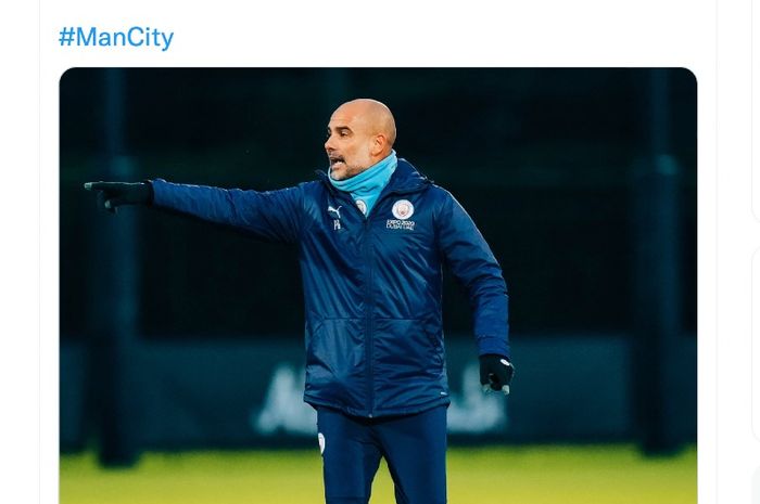 Pelatih Manchester City, Pep Guardiola