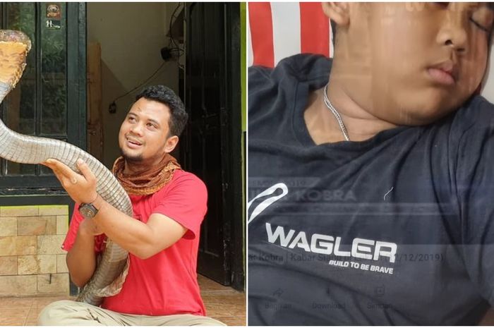 Anak Panji Petualang digigit ular kobra, begini kondisinya sekarang