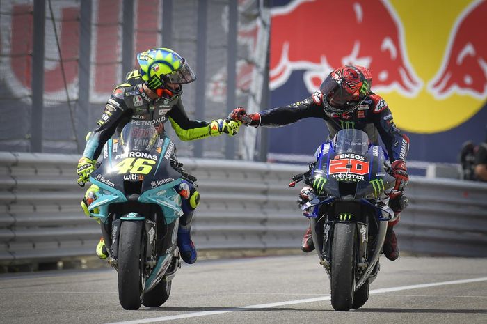 Jelang MotoGP Indonesia 2022 di sirkuit Mandalika, Lombok, NTB, Bos Yamaha, Lin Jarvis sebut Fabio Quartararo lebih gampang diatur dibanding Valentino Rossi.