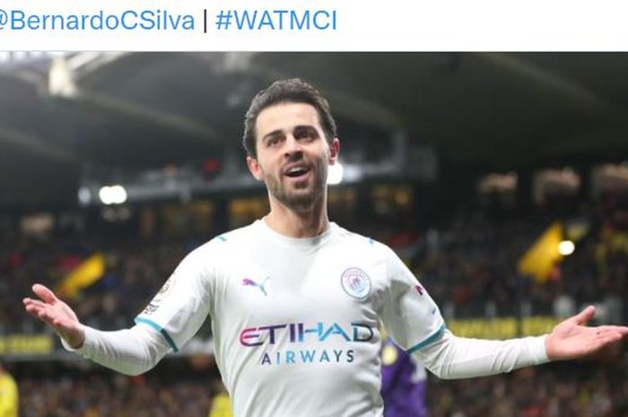 Gelandang Manchester City, Bernardo Silva.