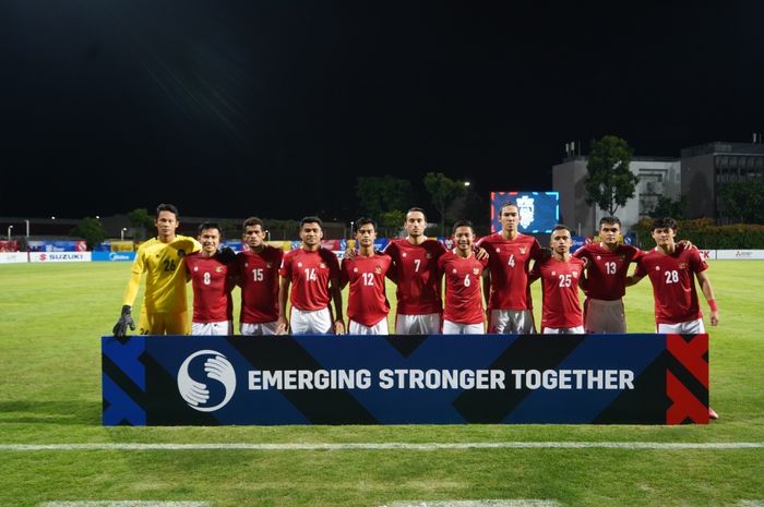 Skuad timnas Indonesia di Piala AFF 2020.