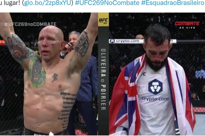 Josh Emmett mengalahkan Dan Ige di UFC 269, Minggu (12/12/2021) WIB di Las Vegas.