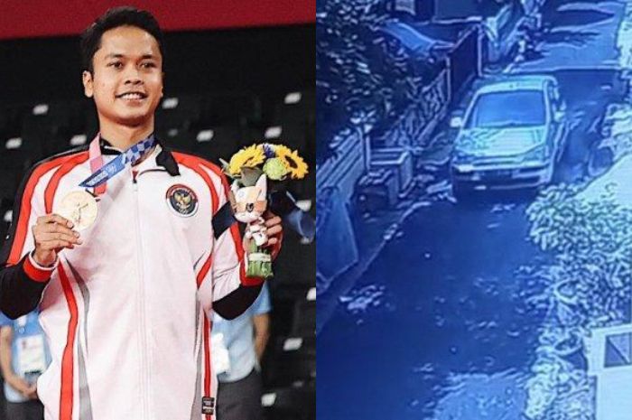 Foto Anthony Ginting Mintab Bantuan Mobil Orang Tua