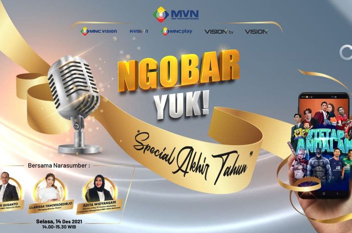 MNC Vision Networks kembali manjakan pelanggan dengan berbagai Tayangan dan Promo Spesial Akhir Tahun.