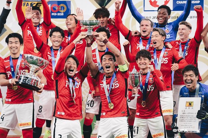Urawa Red Diamonds juara Piala Kaisar Jepang 2021.