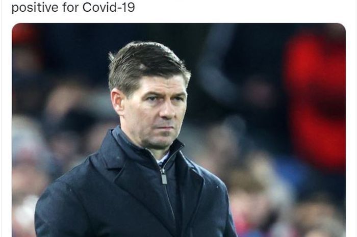 Pelatih Aston Villa, Steven Gerrard, melewatkan laga Boxing Day Liga Inggris karena positif COVID-19.