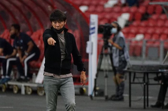 Janji Shin Tae-yong usai bawa Timnas Indonesia jadi runner up Piala AFF 2020.