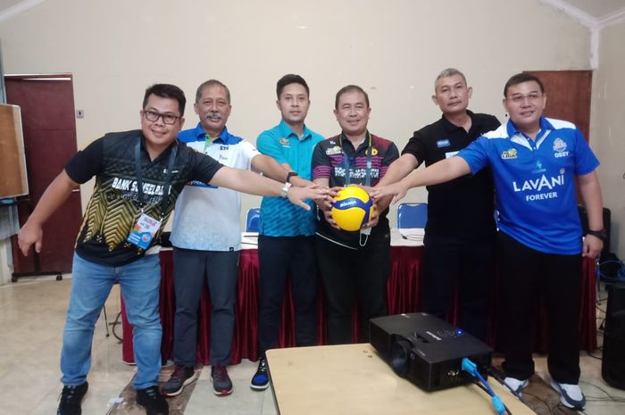 Perwakilan dari berbagai tim peserta Proliga 2022.