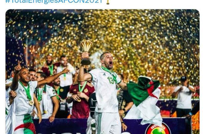 Kilas balik timnas Aljazair saat juara Piala Afrika 2019.