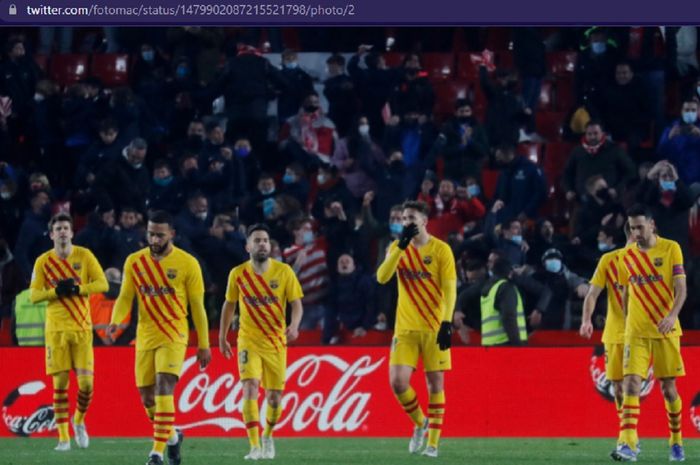 Pelatih Barcelona, Xavi Hernandez, menyebut skuadnya kurang pengalaman sehingga batal menang atas Granada dalam laga Liga Spanyol 2021-2022. 