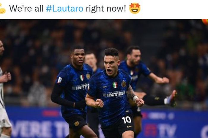 Juventus mainkan kiper cadangan, Lautaro Martinez hajar tanpa ampun, Inter Milan bangun di Piala Super Italia.