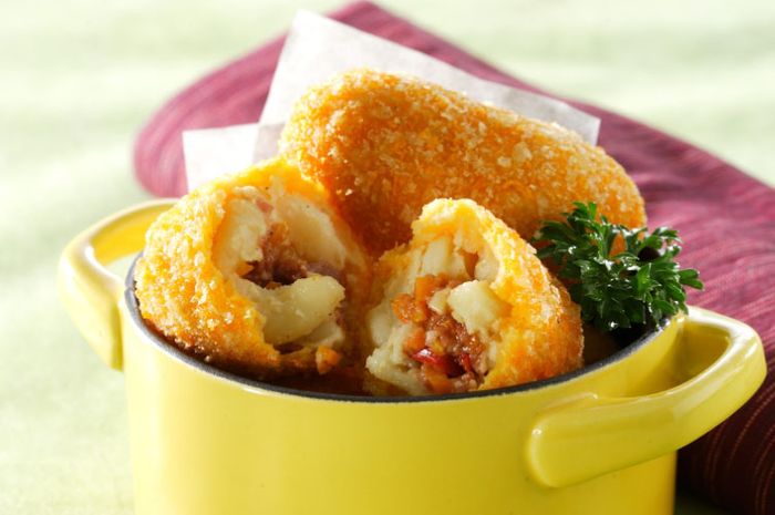 Resep Kroket Makaroni Keju Camilan Super Gurih