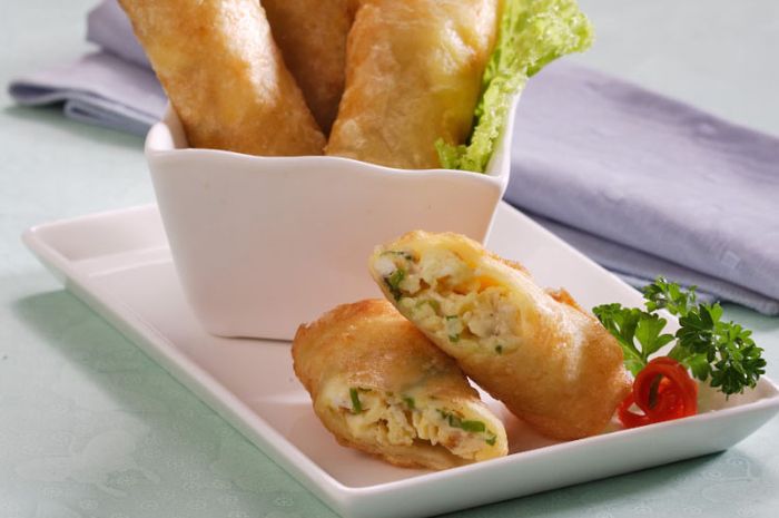 Resep Lumpia Telur Keju, Camilan Lezat yang Sedapnya Bikin