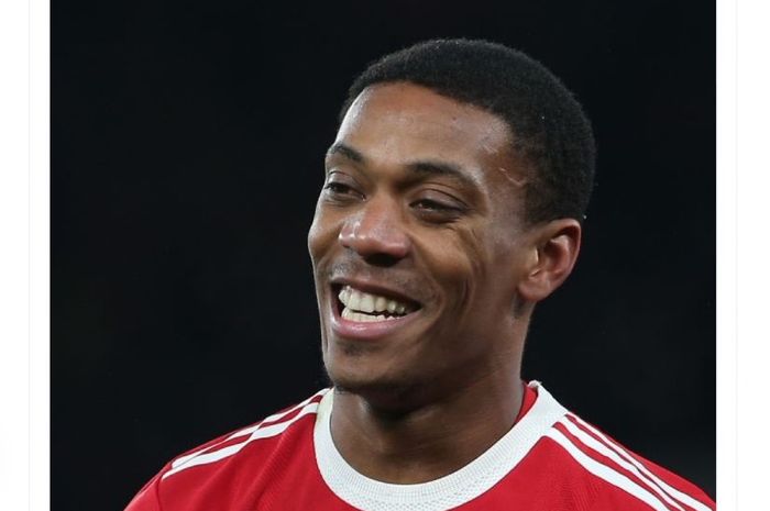 Pemain Manchester United, Anthony Martial.