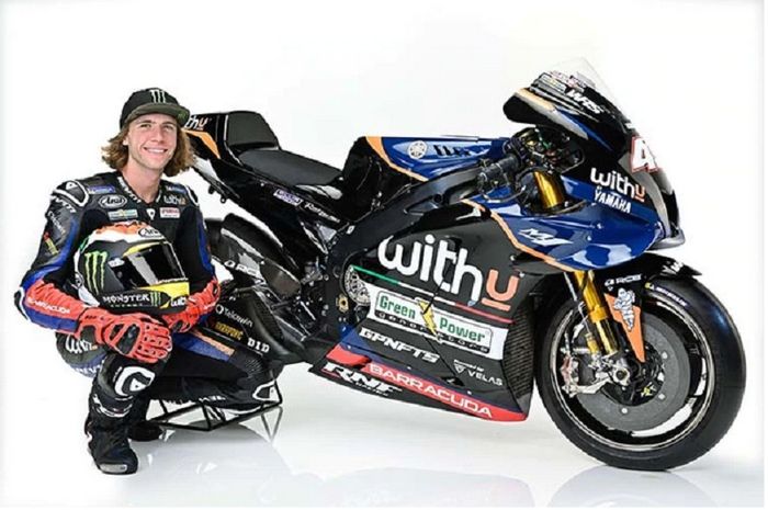 Pembalap WithU Yamaha RNF, Darryn Binder.