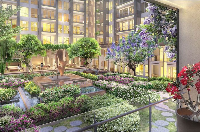 Menikmati Bandung dari Sky Garden dan Balkon Apartemen Super Eksklusif