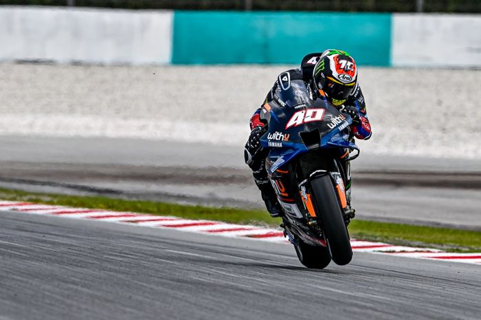 Pembalap MotoGP dari tim WithU Yamaha RNF, Darryn Binder.