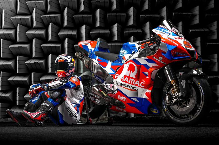 Livery baru Pramac Racing di MotoGP 2022.