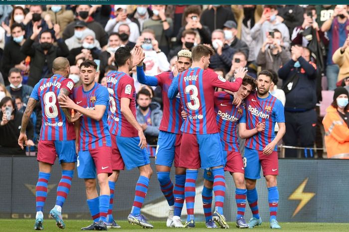 Barcelona sukses meraih kemenangan 4-2 atas Atletico Madrid.