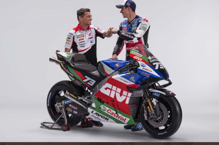 Livery motor LCR Honda untuk MotoGP 2022