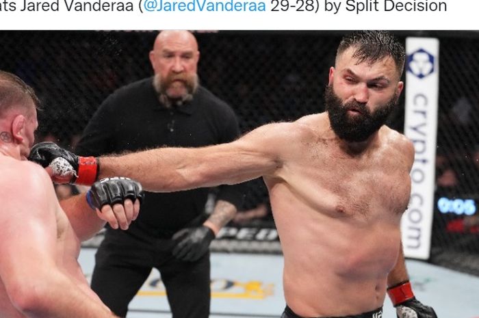 Duel Andrei Arlovski dengan Jared Vanderaa di UFC 271, Minggu (13/2/2022) WIB di Houston, Texas.