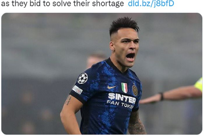 Hari Jumat ternyata selalu membawa berkah untuk penyerang Inter Milan, Lautaro Martinez.