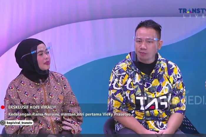 Mantan istri pertama Vicky Prasetyo