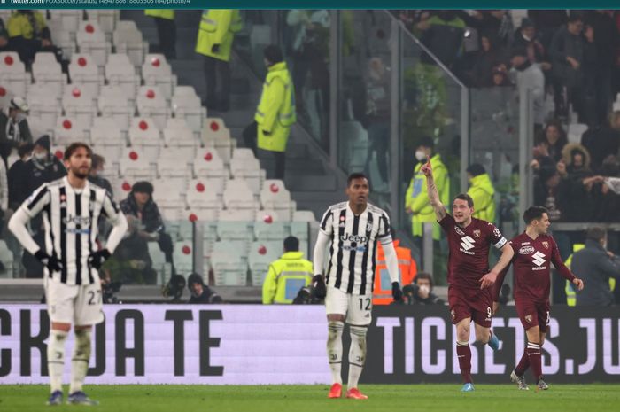 Juventus harus puas berbagi satu angka saat menjamu Torino pada pekan ke-26 Liga Italia.