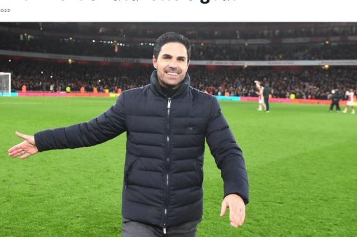 Pelatih Arsenal, Mikel Arteta