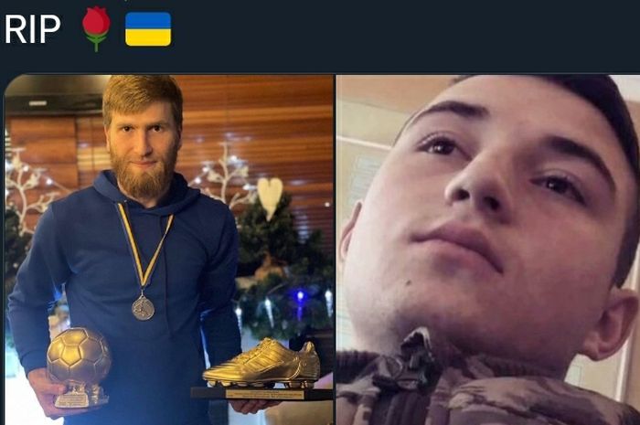 Dua pesepak bola Ukraina, Vitali Sapilo dan Dmytro Marynenko, menjadi korban jiwa pertama yang dilaporkan dari dunia sepak bola pada invasi Rusia.