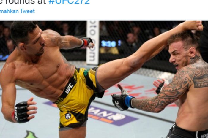 Rafael Dos Anjos vs Renato Moicano pada co-main event UFC 272