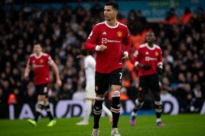 Cristiano Ronaldo tiba-tiba absen saat pertandingan Derby Manchester.