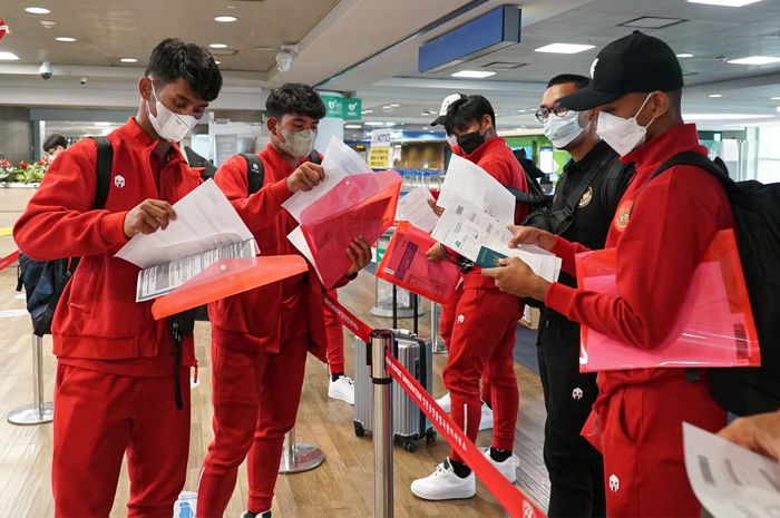 Timnas U-19 Indonesia sudah tiba di Korea Selatan untuk menjalani pemusatan latihan persiapan Piala Dunia U-20 2023.