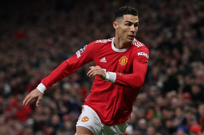 Aksi megabintang Manchester United, Cristiano Ronaldo