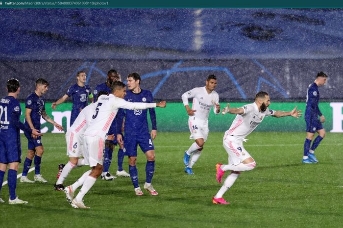 Real Madrid dan Chelsea kembali bersua di Liga Champions setelah terakhir kali bertemu di babak semifinal musim lalu.