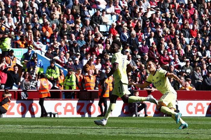 Berkat kemenangan atas Aston Villa, Arsenal sukses ulangi catatan yang mereka ciptakan tujuh tahun lalu.