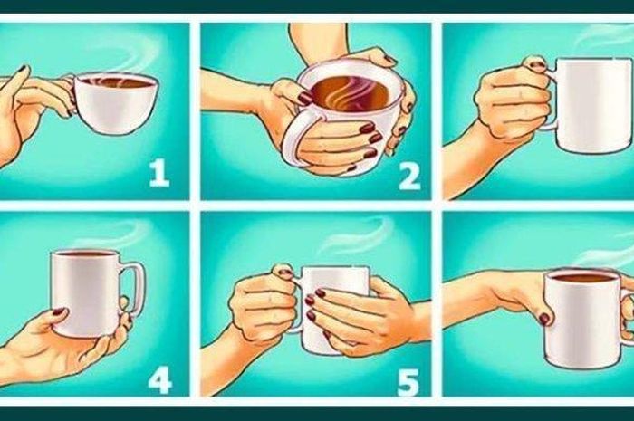 Tes Kepribadian: Cara Memegang Cangkir Jadi Cerminan