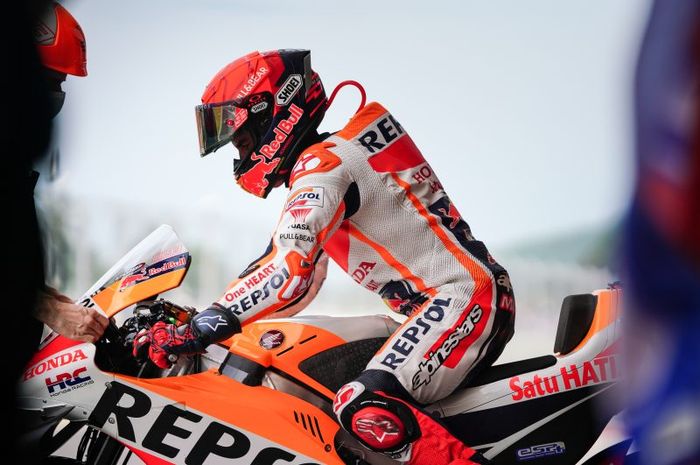 Tombak Repsol Honda, Marc Marquez Masih 